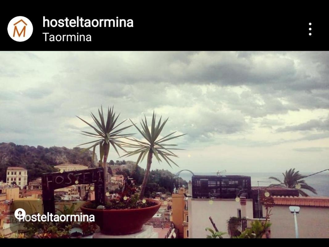 "Little Sicilian Home"-Room With A Private Bathroom & Kitchen -Fridge - And Shared A Beautiful Terrace On Hostel Taormina Center Exterior foto